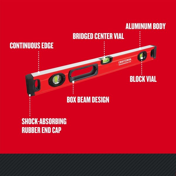 Box Beam Level, 24