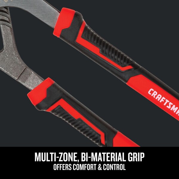Groove Joint Plier Set, Flat Jaw, 10