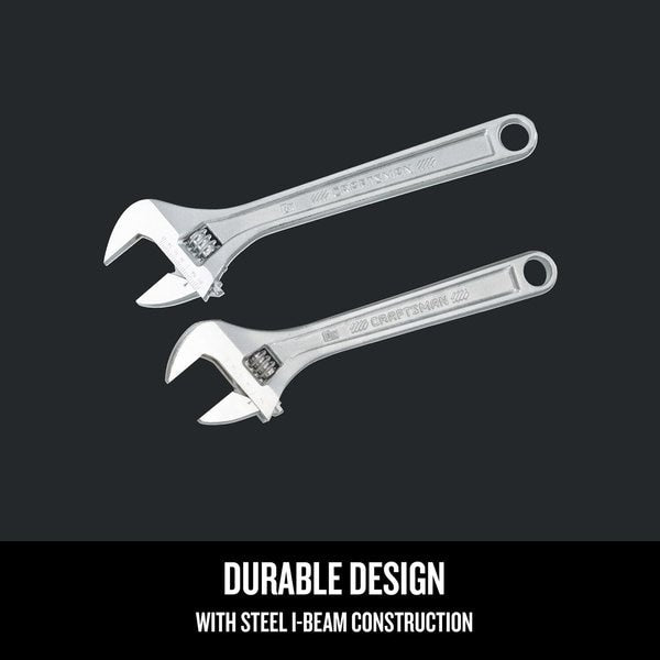 Wrenches, 2-pc All Steel Wrench Set