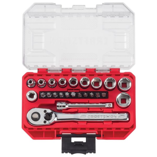 Tool Set, 24 Piece Standard (SAE) Polish, SAE, 24 pcs