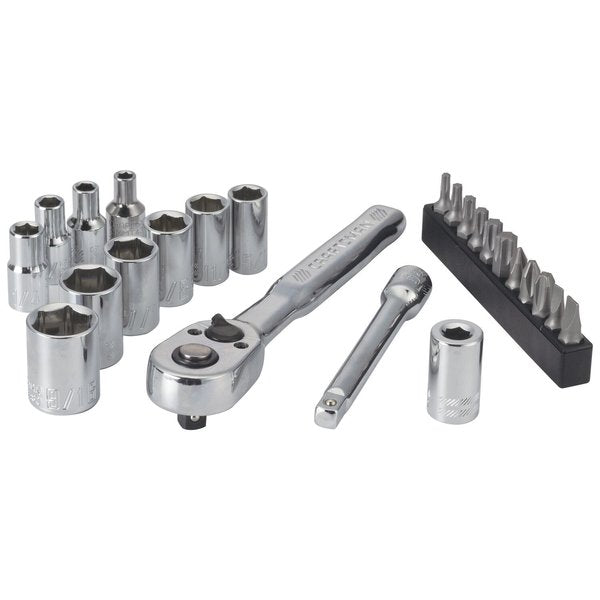 Tool Set, 24 Piece Standard (SAE) Polish, SAE, 24 pcs