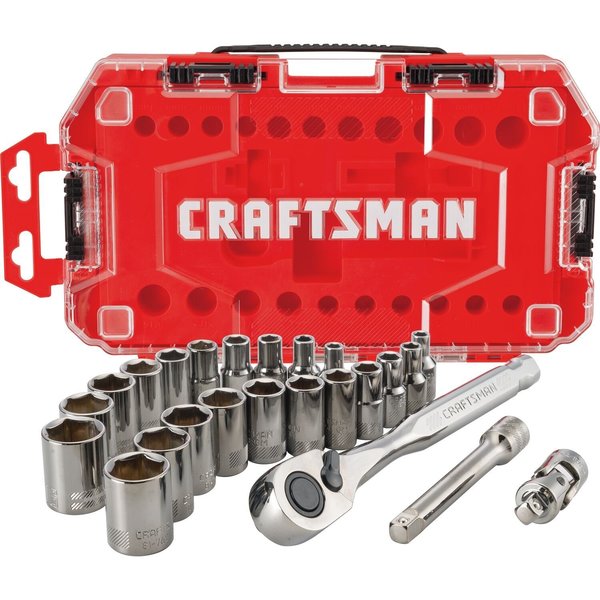 Socket Wrench Set, 1/4