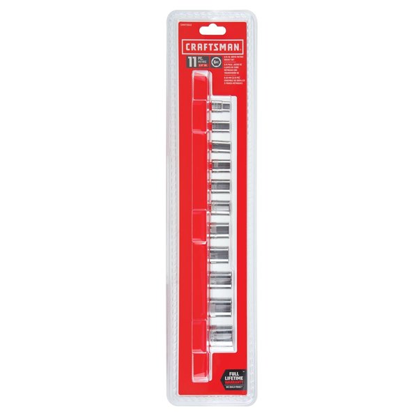 Socket Set, 3/8