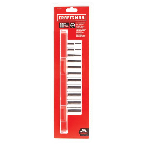 Sockets, 11-pc 1/4