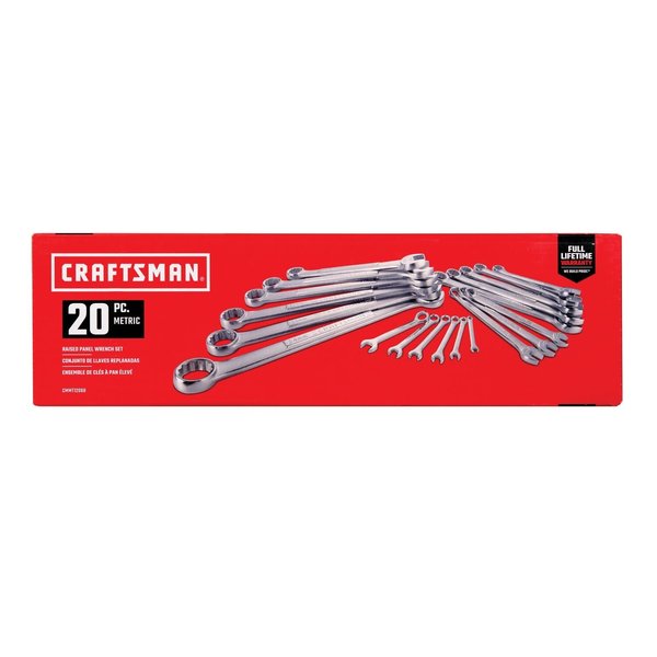 Wrenches, 20-pc Metric Combination Wrenc