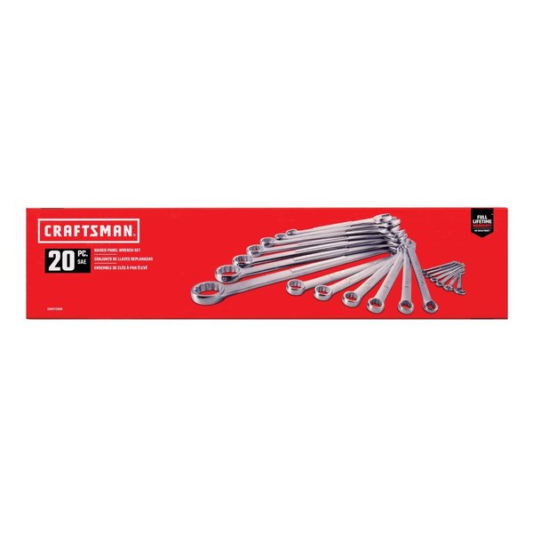 Wrenches, 20-pc SAE Combination Wrench S