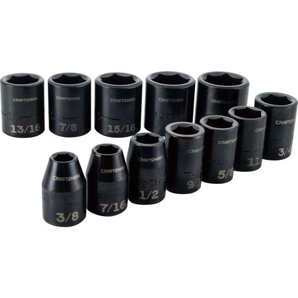 Sockets, 12-pc 1/2