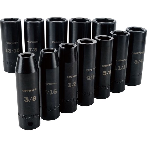 Sockets, 12-pc 1/2
