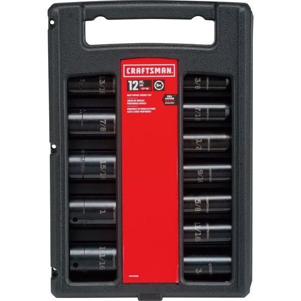 Sockets, 12-pc 1/2