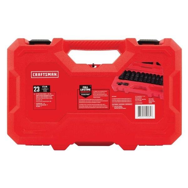 Sockets, 23-pc 1/2