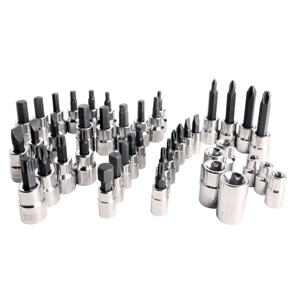 Sockets, Hex and Torx Bit Socket Set, 42pc