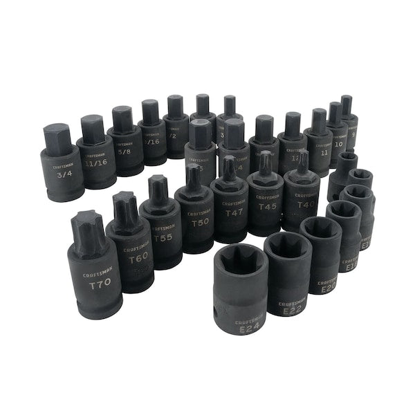 Sockets, 28-pc 1/2