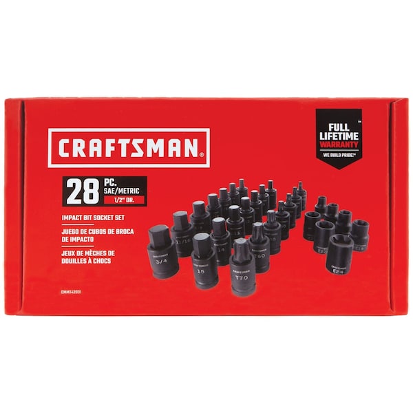 Sockets, 28-pc 1/2