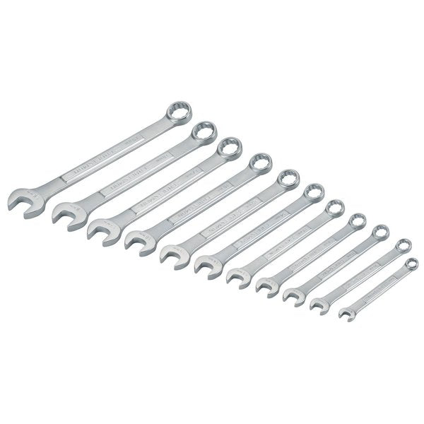 Wrenches, 11-pc Metric Raised-Panel Comb