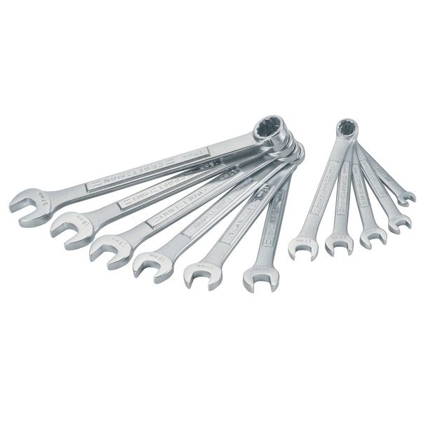 Wrenches, 11-pc Metric Raised-Panel Comb