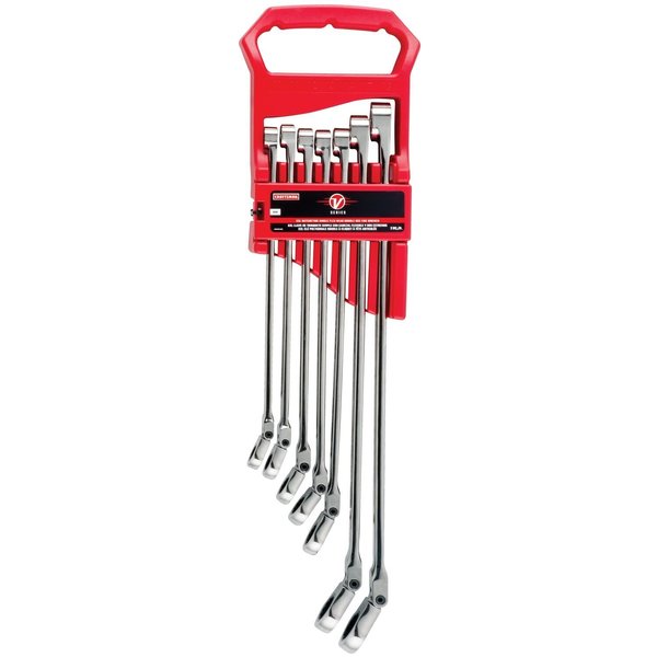 Flexible Head, V-Series XXL Met Ratchet Flex Head Doubl, Polished Chrome