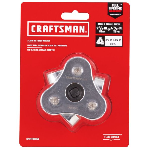 Wrenches, 3-Jaw Oil Filter Wrench