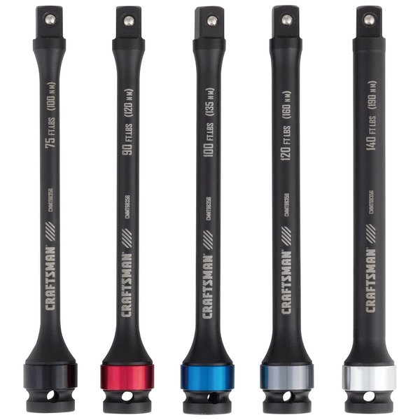 Extension, 5PC Torque Extension Set
