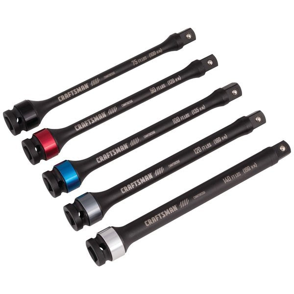 Extension, 5PC Torque Extension Set