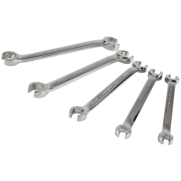 Wrenches, 5 Piece 6-Point Metric Flare N