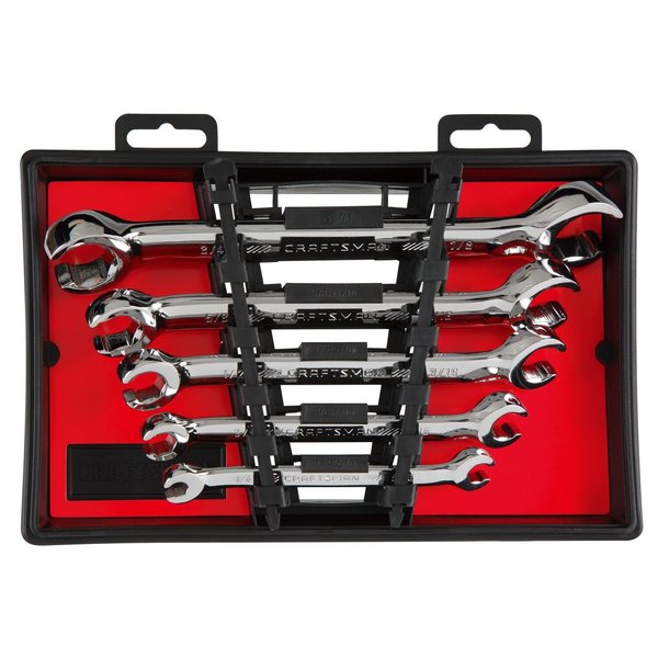 Wrenches, 5 Piece 6-Point Standard (SAE)