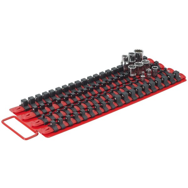 Tool Accessories, 4-Rail Socket Holder
