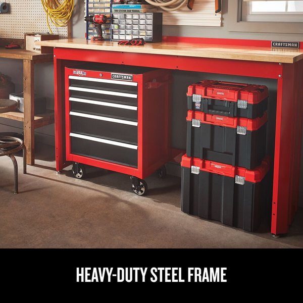 Storage, 6 ft. Wide Workbench With Butch