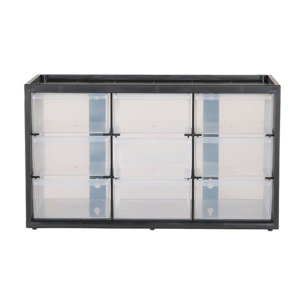 Plastic Large Drawer Bin System, 14.24 in W, 8.307 H