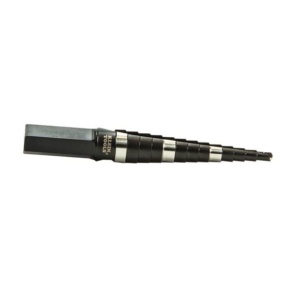 Step Drill Bit Double-Fluted #1, 1/8 to 1/2-Inch