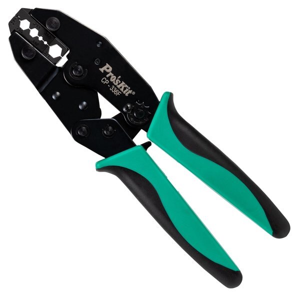 Crimper, Ratcheted, Coax, 5 cavity