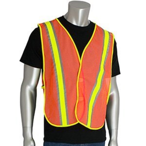 Non Ansi Mesh Vest, Hook And Loop Closure