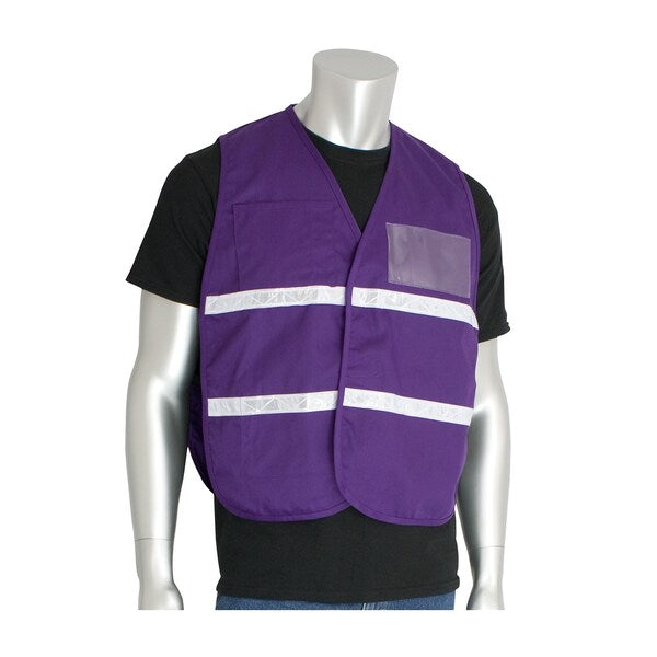 Non-Ansi Incident Command Vest, Purple