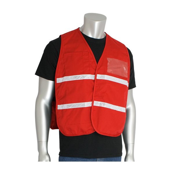 Non-Ansi Incident Command Vest Red
