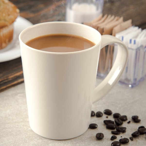Mug, 12 oz., Bone, PK12