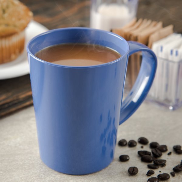 Mug, 12 oz., Blue, PK12