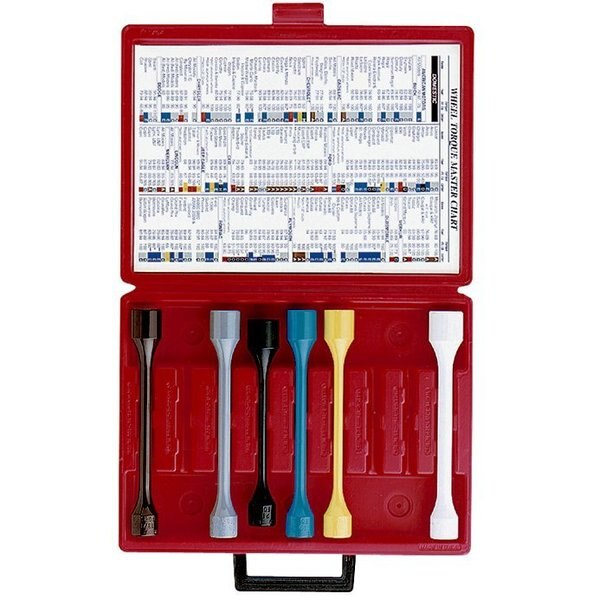 Torque Limiting Socket Set, 6 pcs.