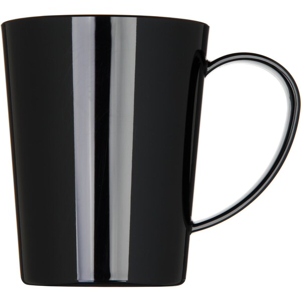 Mug, 12 oz., Blk, PK12