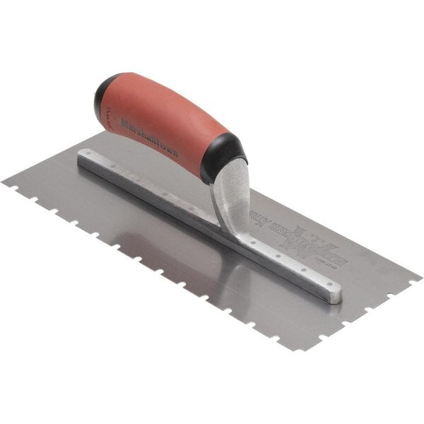 Notched Trowel, SS, 3/16
