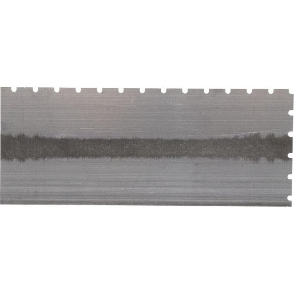 Notched Trowel, SS, 3/16