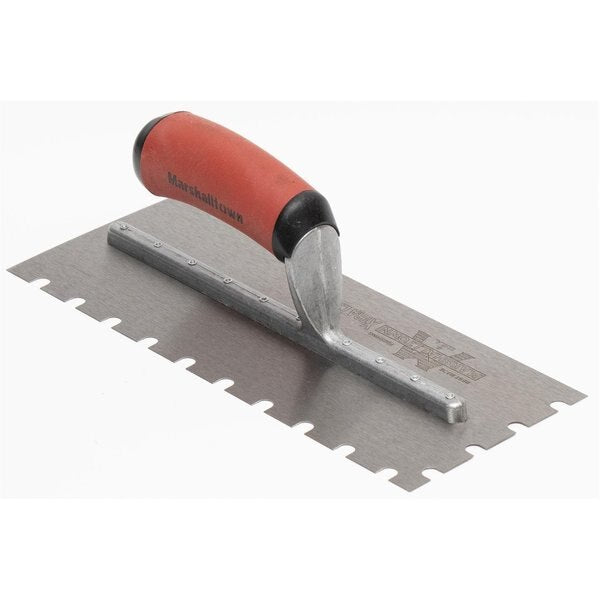 Notched Trowel, SS, 5/16