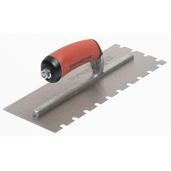 Notched Trowel, SS, 5/16