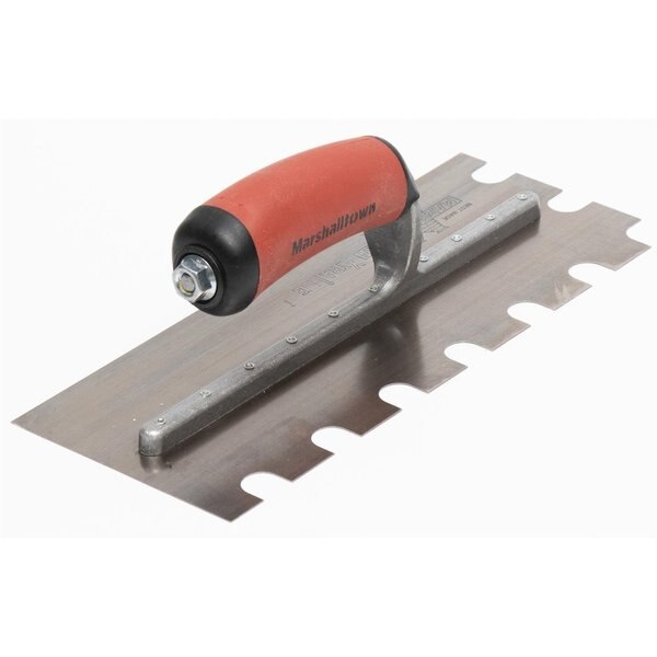 Notched Trowel, SS, 5/8