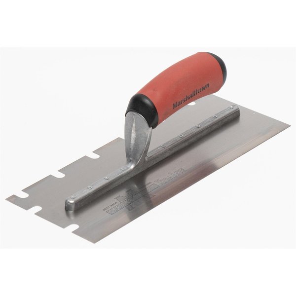 Notched Trowel, SS, 3/8