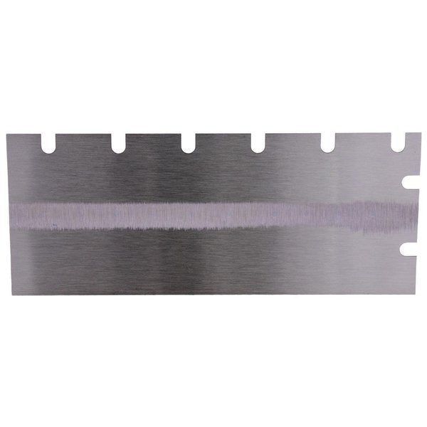 Notched Trowel, SS, 3/8