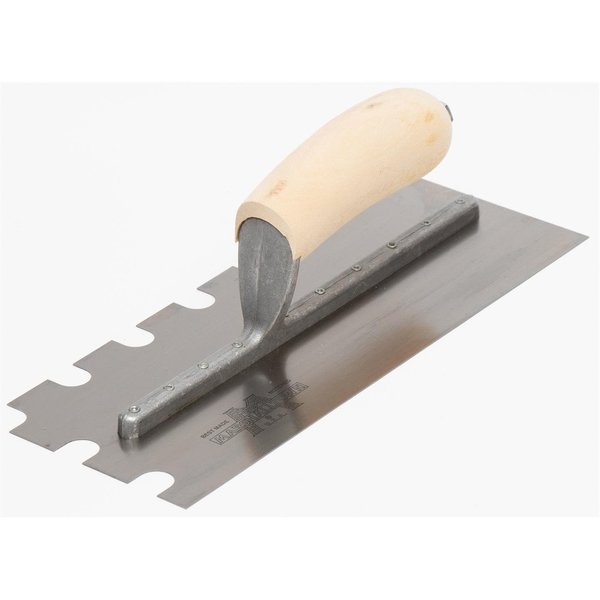 Notched Trowel, 5/8