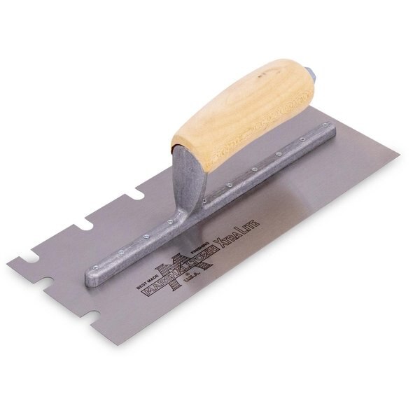 Notched Trowel, 3/8
