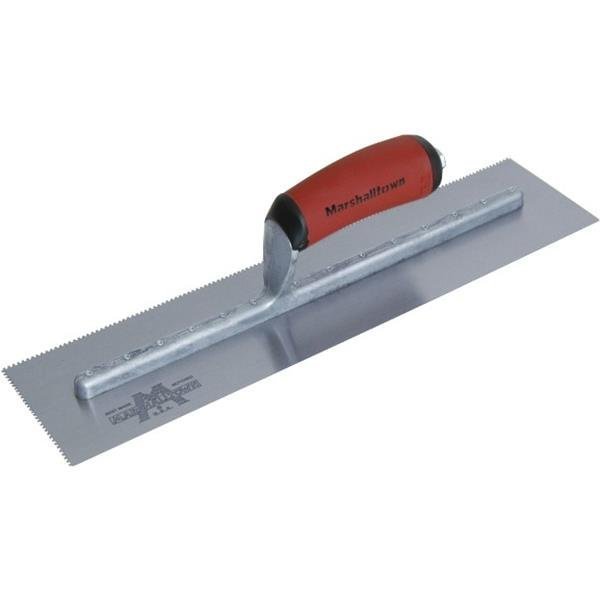 Notched Trowel, Sqre, 1/16