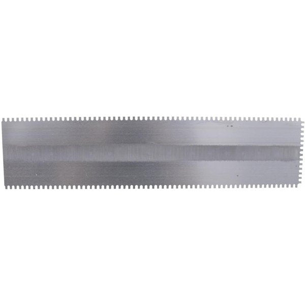 Notched Trowel, 3-Side, 1/8