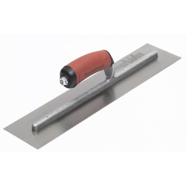Notched Trowel, 3-Side, 1/16