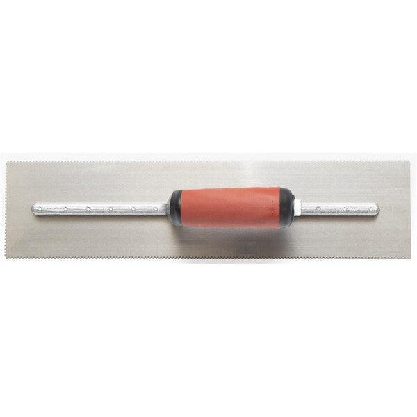 Notched Trowel, 3-Side, 1/16